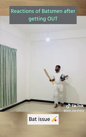 Reactions after getting OUT . . . #cricket #cricketlover #foryou #creatorsearchinsight #pakistani_tik_tok #pakistani_tik_tok_viral #pakistan #bangaladesh_tiktiok #theashes #onemillion #australia #srilanka #trending #bangaladesh #ecb #srilankan_tik_tok🇱🇰 #sauthafrica