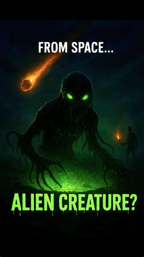 Meteorite से निकला Slimy Alien Creature? 😱 | Real Footage or Fake?