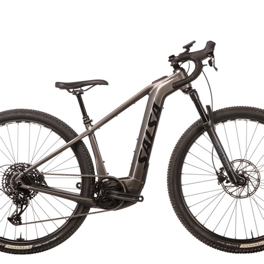Salsa Cycles Tributary SUS Apex Eagle Adventure E-Bike - 2024, X-Small