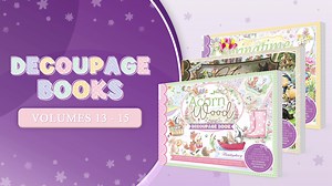 Make sure to check out our NEW Decoupage Books! 😍 Get creative and make some stunning layered cards now! 😄 Perfect for a range of occasions! 😆 See what the team have made below! 🤩 👇 https://bit.ly/3LmTyz4 | Hunkydory Crafts