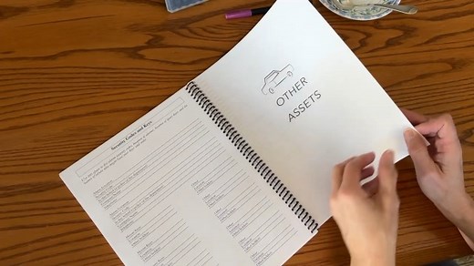 Watch See inside Peace of Mind Planner-I’m Dead Now What on Amazon Live