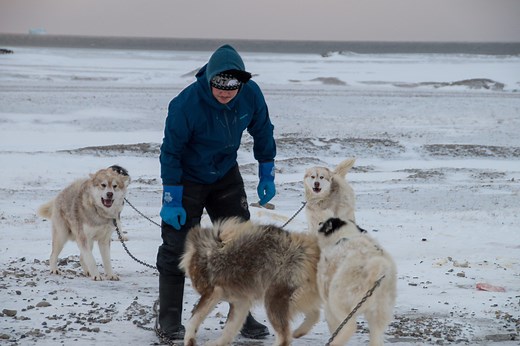 "We can't be on the ice safely," say Inuit hunters on climate change