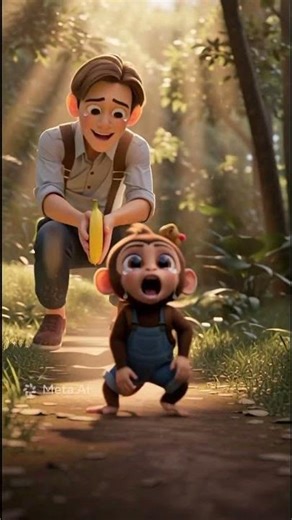 Monkey Sees Owner After Long Time… #shorts