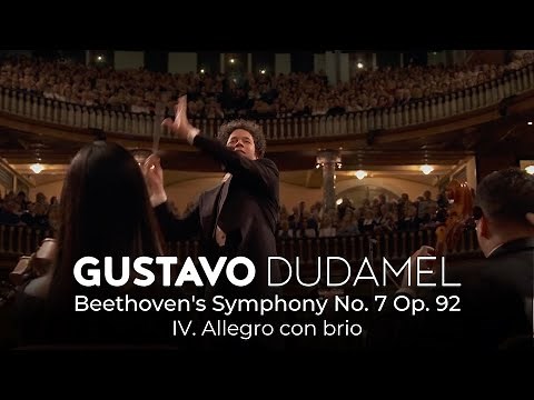 Gustavo Dudamel - Beethoven: Symphony No. 7 - Mvmt 4 (Orquesta Sinfónica Simón Bolívar)