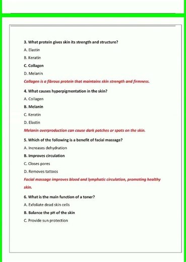 Milady Cosmetology Skin Care Practice Exam QUESTIONS AND CORRECT ANSWERS VERIFIED ANSWERS PLUS RATIO