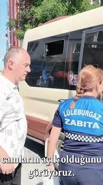 Air Conditioning Inspection on Public Transport in Lüleburgaz