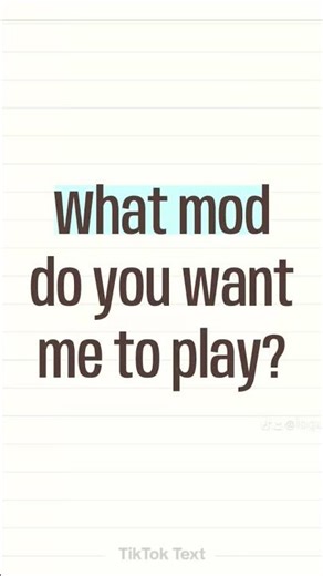 What baldi mod do you want me to play???