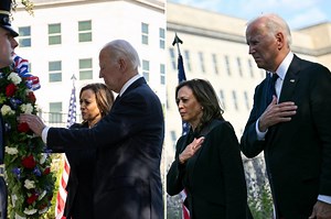 9/11 live updates: Biden and Harris attend wreath-laying ceremony at the Pentagon