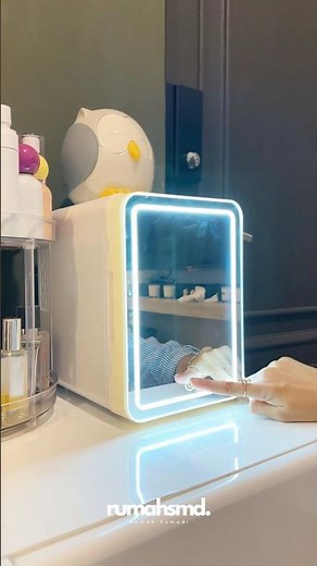 Kulkas Mini Skincare Portable Mini Fridge Low Watt