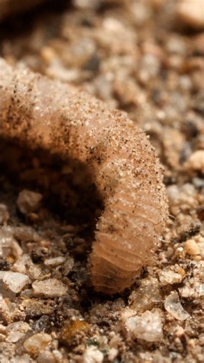 Watch a Clueless Ant Fall Into a Wormlion’s Lair | #DeepLook #Shorts