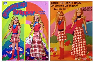 Growing Up Skipper doll: See how Barbie's sister changed from a girl to a teen in seconds (1975) - Click Americana