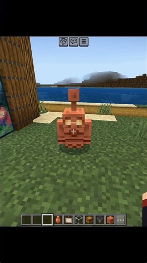 Minecraft Artist Golem At Work Moment