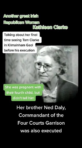 Kathleen Clarke's Last Moments with Tom Clarke: A Touching Tribute