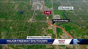 I-41 lanes north of Zoo Interchange to open earlier than planned