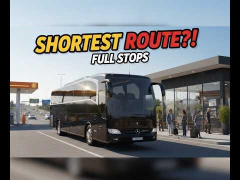Mercedes Benz Travego From Fresno to Modesto (191 KM) | Bus Simulator Ultimate | Episode: 5