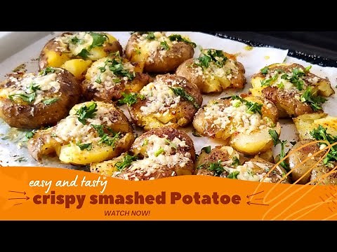 The new Trend: How to make Crispy Smashed Potatoes Recipe easy and tasty