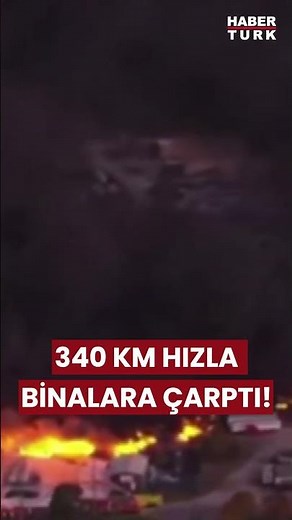 ABD'de UPS Kargo Uçağı Düştü... O Anlar Kamerada!