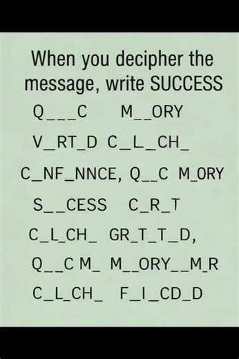 Can You Decode This Secret Message? 🤔 Only 1% Solve It Fast!🧠🔥