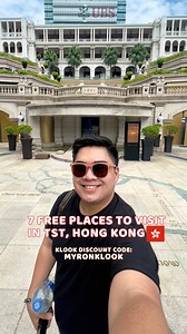 2.2K reactions · 258 shares | Free Attractions sa TST na pwede mo puntahan sa Hong Kong trip mo: TST Promenade Avenue of Stars 1881 Heritage Hongkong Cultural Centre & Clock Tower Hong Kong Museum of Art K11 Musea Symphony of Lights Redeem and use Klook discount code: MYRONKLOOK to get 5% discount! #Hongkong #HK #wheretogoinhk #HKtourist #hongkongtrip #hongkongtravel @discoverhongkong | Myron Pariñas | Facebook