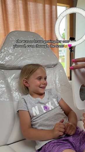 Brave Kids' Ear Piercing Moments in Ohio