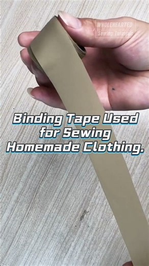 Binding Tape Used for Sewing Homemade Clothing.
