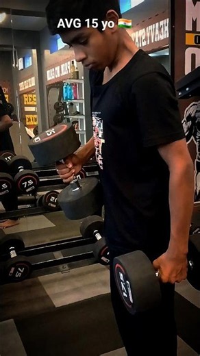 🔥 15-Year-Old Hammer Curls 17.5 KG! 🤯💪 #shorts #fitness #motivation#viral
