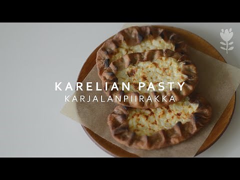 KARJALANPIIRAKKA | Finnish Karelian pasty recipe
