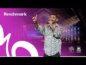 الفنان احمد سعد - شاب الشعر ياعبيد في موسم الرياض 2022