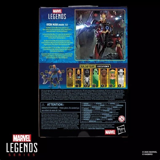 Marvel Legends Series Iron Man Mark 72 Build-A-Fig Action Figure