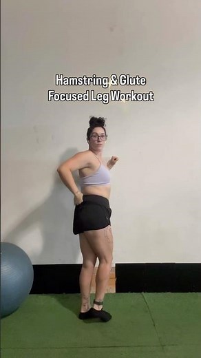 Hamstring & Glute Focused Leg Workout