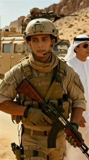 Desert Operations: Cinematic Military Escort & Security