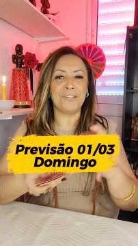 PREVISÃO 01/03 DOMINGO #tarot #eitatarot #horoscope #baralhocigano #leituradetarot #signos
