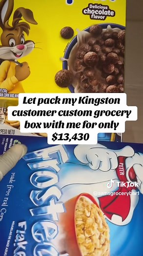 Sam’s Grocery Bar (@samsgrocerybar1) - Custom Grocery Box Packing for Kingston Customers