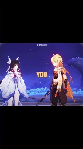 Aether & Columbina edit - #edit #columbina #genshinedit #aether #genshinimpact