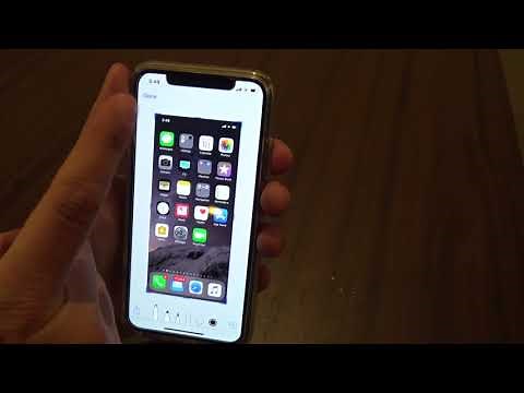 How to Screen capture on iPhone X 10