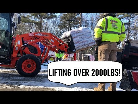 Will a Kioti DK or NX Tractor Lift 2000lbs? - DK4710SE vs. NX4510