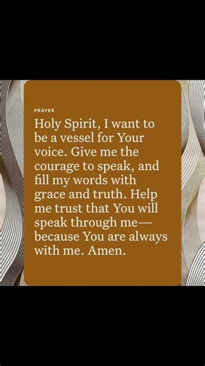 He Speaks Through You! Read the description & SUBSCRIBE for daily insights from the Word of God!