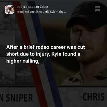 Chris Kyle – The American Sniper Who Became a Legend