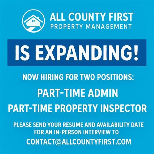 All County First Property Management on Instagram: "Winners circle- we are expanding. #AllCountyFirstPropertyManagement"