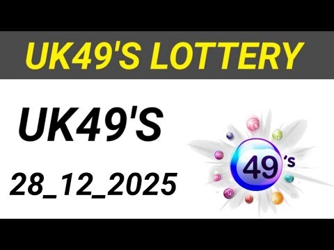 Uk49 Lunchtime And Teatime Prediction 28-12-2025,