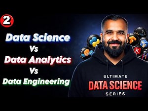 Data Science Vs Data Analytics Vs Data Engineering Explained in Hindi