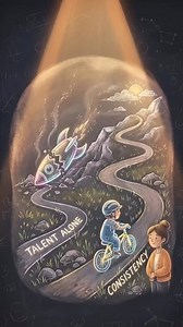 If you don’t teach your kid how to stay consistent with learning, talent alone won’t take them far. #psychology #parentingtips #gentleparenting #positiveparenting #childpsychology | Simplify Psychology