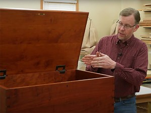 How to Install Rockler Lid-Supporting Torsion Hinges - Woodworking | Blog | Videos | Plans | How To