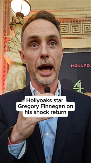 88K views · 1K reactions | Hollyoaks star Gregory Finnegan on his shocking return as James Nightingale, and what else we can expect from him ✨ | Digital Spy Soaps | Facebook