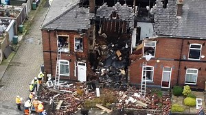 Bury explosion: Drone footage shows extent of blast damage