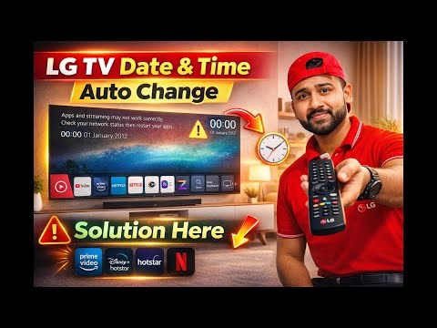LG TV Date & Time Automatic Change | Don’t Worry Solution Here