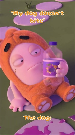 POV: The Dog Does Not Bite.... #oddbods
