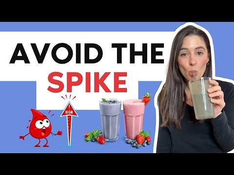 Blood-Sugar Friendly Smoothie for Diabetes. DIETITIAN APPROVED.