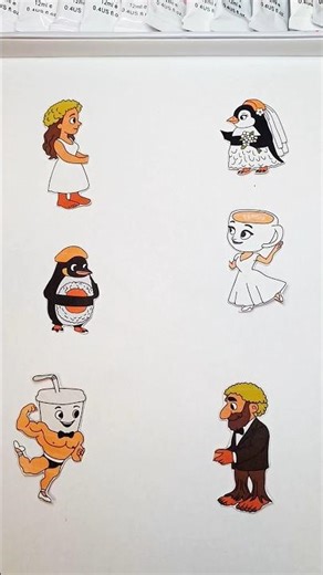 Italian Brainrot Paper Pazzles Games Challenge #brainrot #italianbrainrot #art #drawing