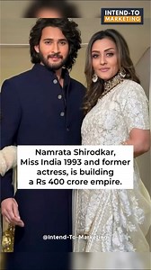 618K views · 1.8K reactions | #NamrataShirodkar and #MaheshBabu own...